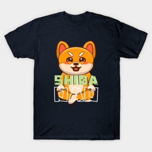 Shiba dad| Crypto gift T-Shirt